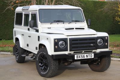 Land Rover Defender 2.5 110 TD5 County Station Wagon Four Wheel Drive Diesel Chawton White at Norton Automotive Aylesbury