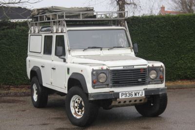 Land Rover Defender 2.5 110 300 TDi Station Wagon Four Wheel Drive Diesel Bright White at Norton Automotive Aylesbury