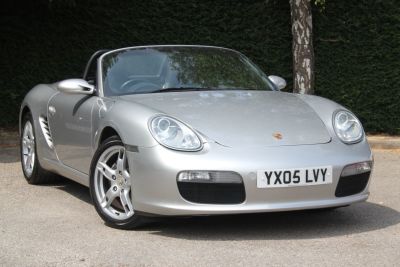 Porsche Boxster 2.7 Convertible Petrol Arctic Silver Metallic at Norton Automotive Aylesbury
